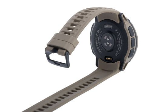 Garmin Instinct 2X Tactical Edition Solar Smart Watch has a Coyote Tan polymer band